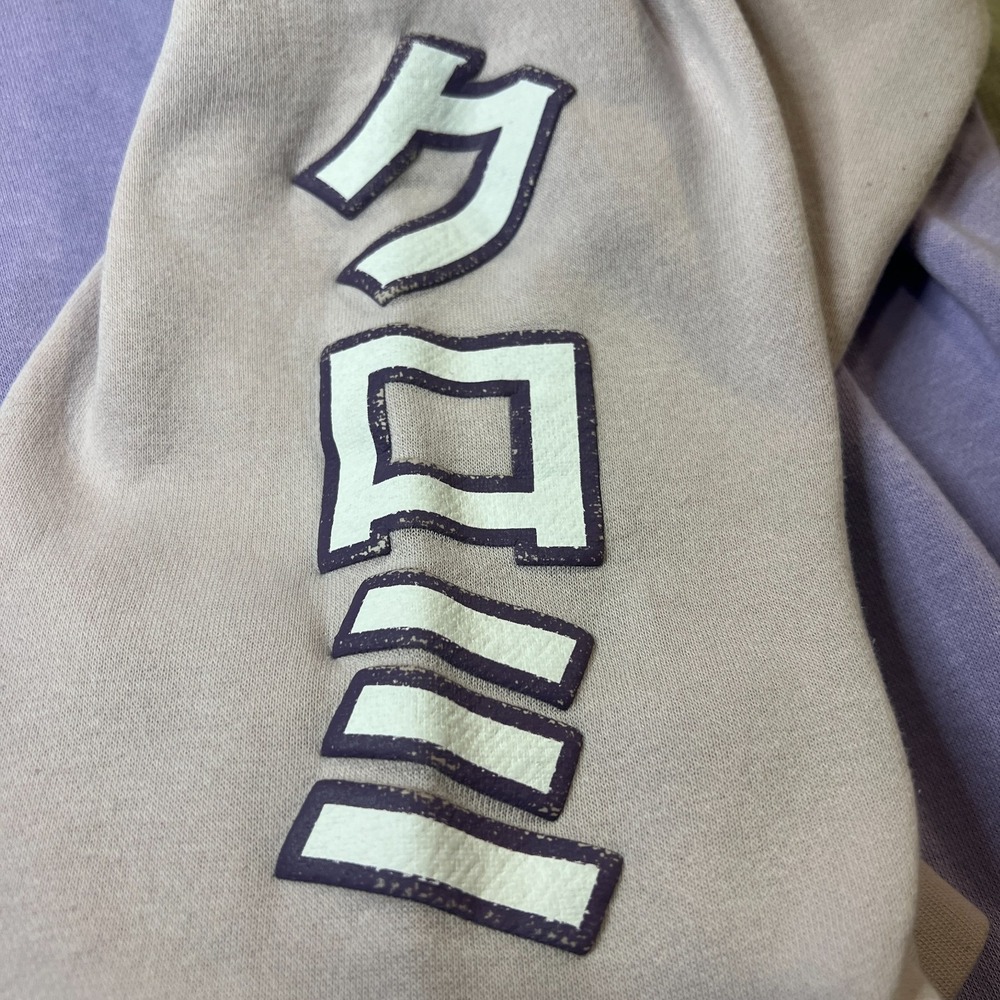 My Melody & Kuromi by Sanrio Pastel Purple Pink Color Block Full Zip Hoodie - Picture 12 of 12
